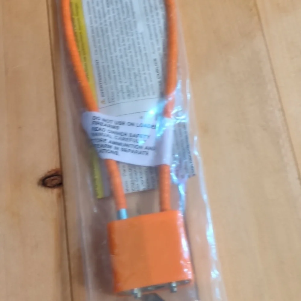 Orange Security Cable Lock - Picture 6 of 6